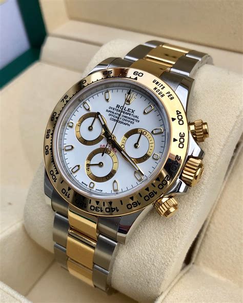 how much for rolex daytona two tone bezels|Rolex Daytona 2021 Daytona 40mm 116503 Two.